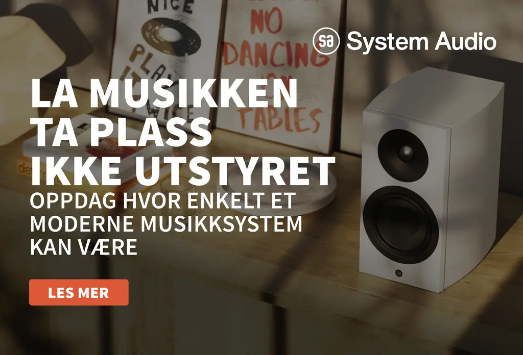 System Audio silverback trådløstmusikksystem av høyeste kvalitet